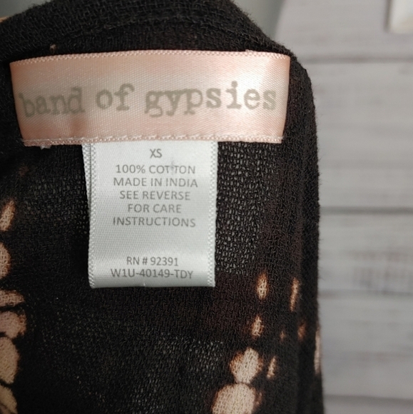 Urban Outfitters Band Of Gypsies Gauzy Romper Xs - Picture 14 of 14